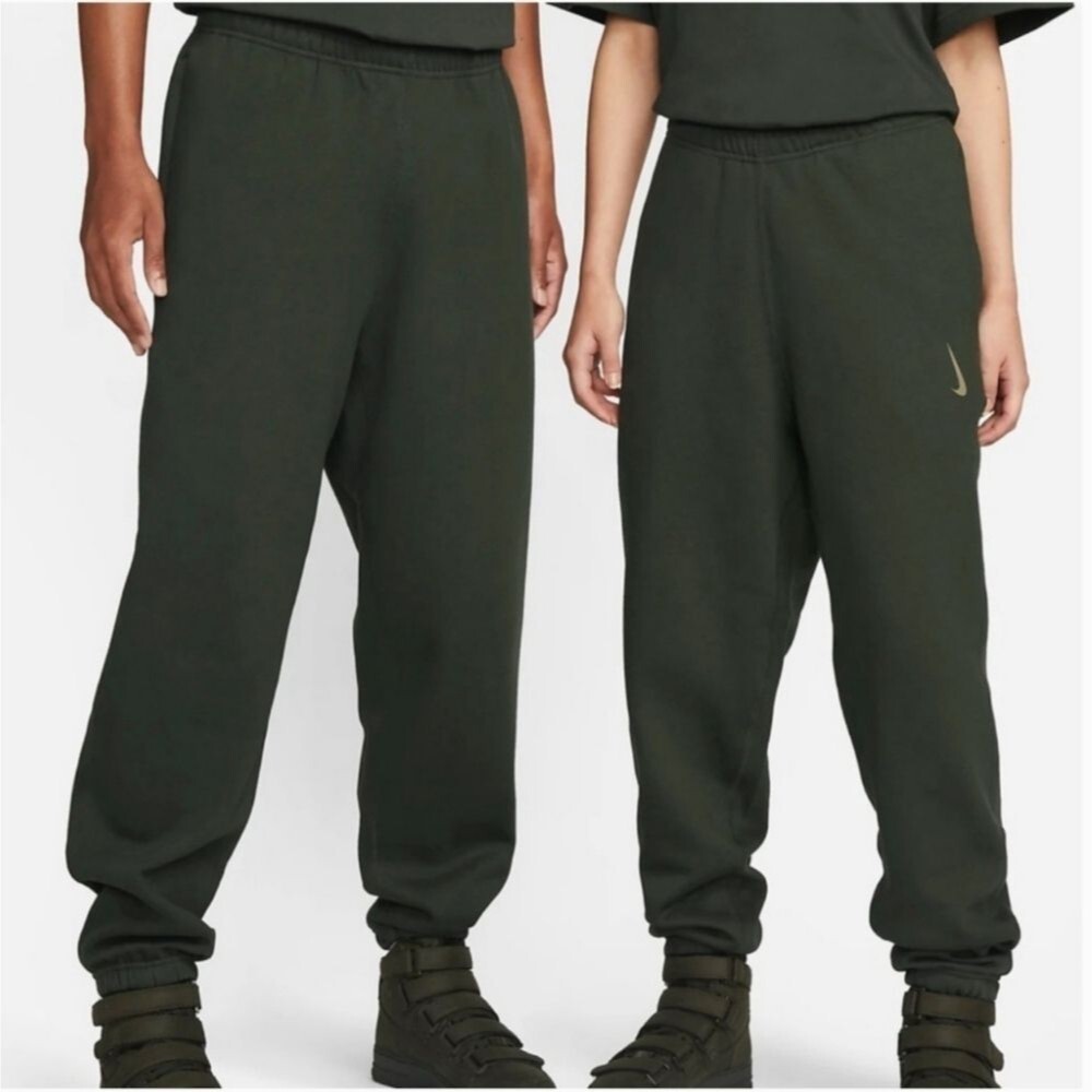 NWT Nike x BILLIE EILISH Fleece Jogger Pants Sequoia Green Mushroom Unisex XXL
